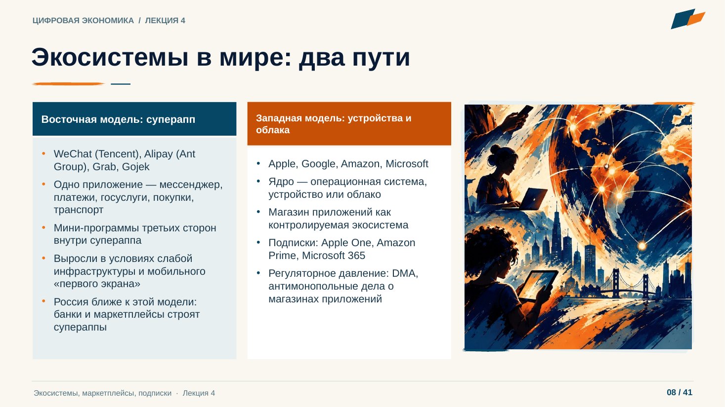 Слайд 8. Экосистемы в мире: два пути