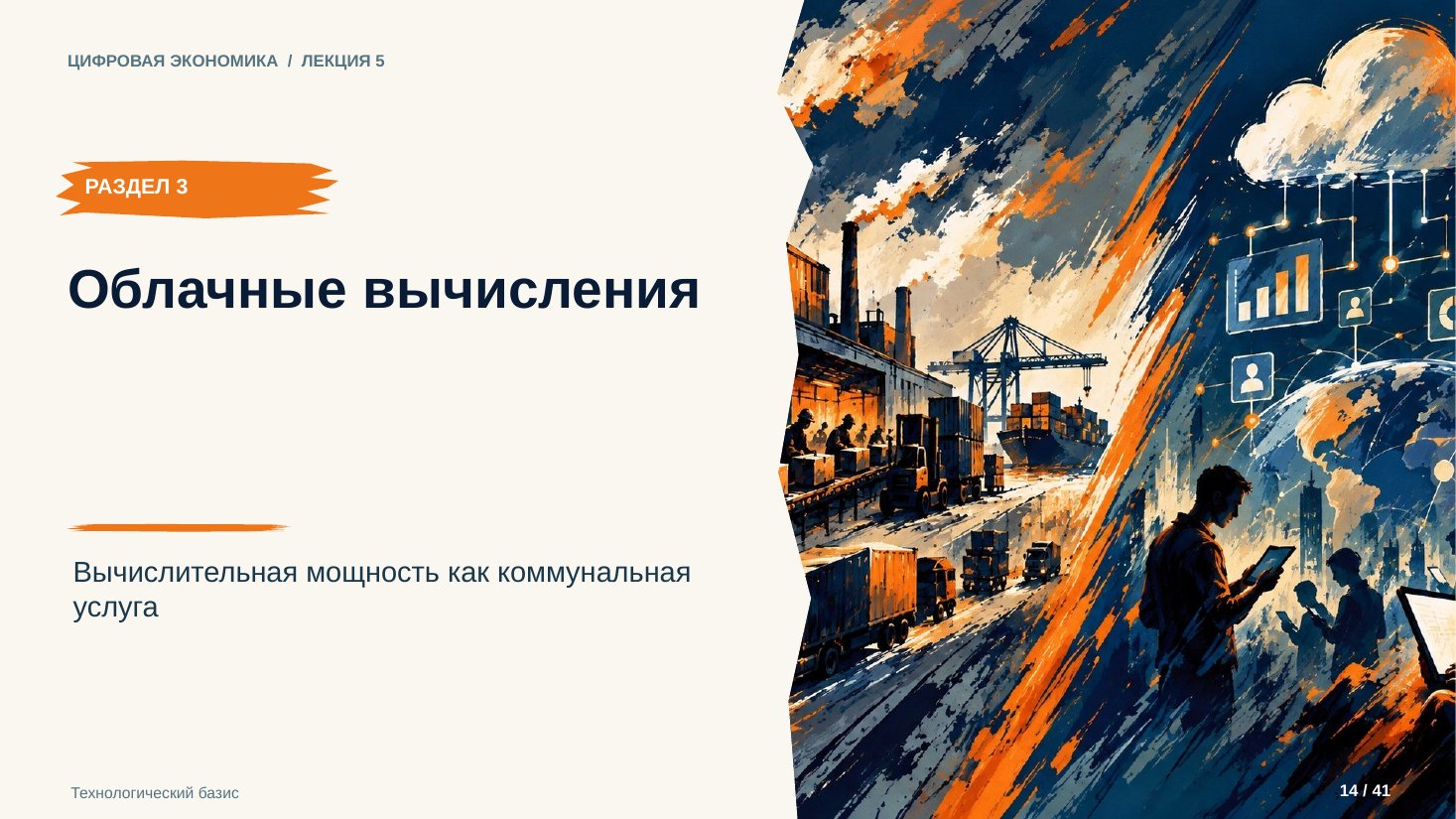 Слайд 14. Облачные вычисления