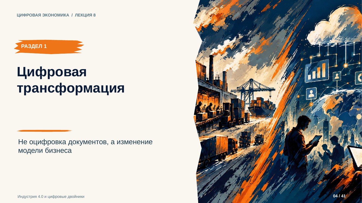 Слайд 4. Цифровая трансформация