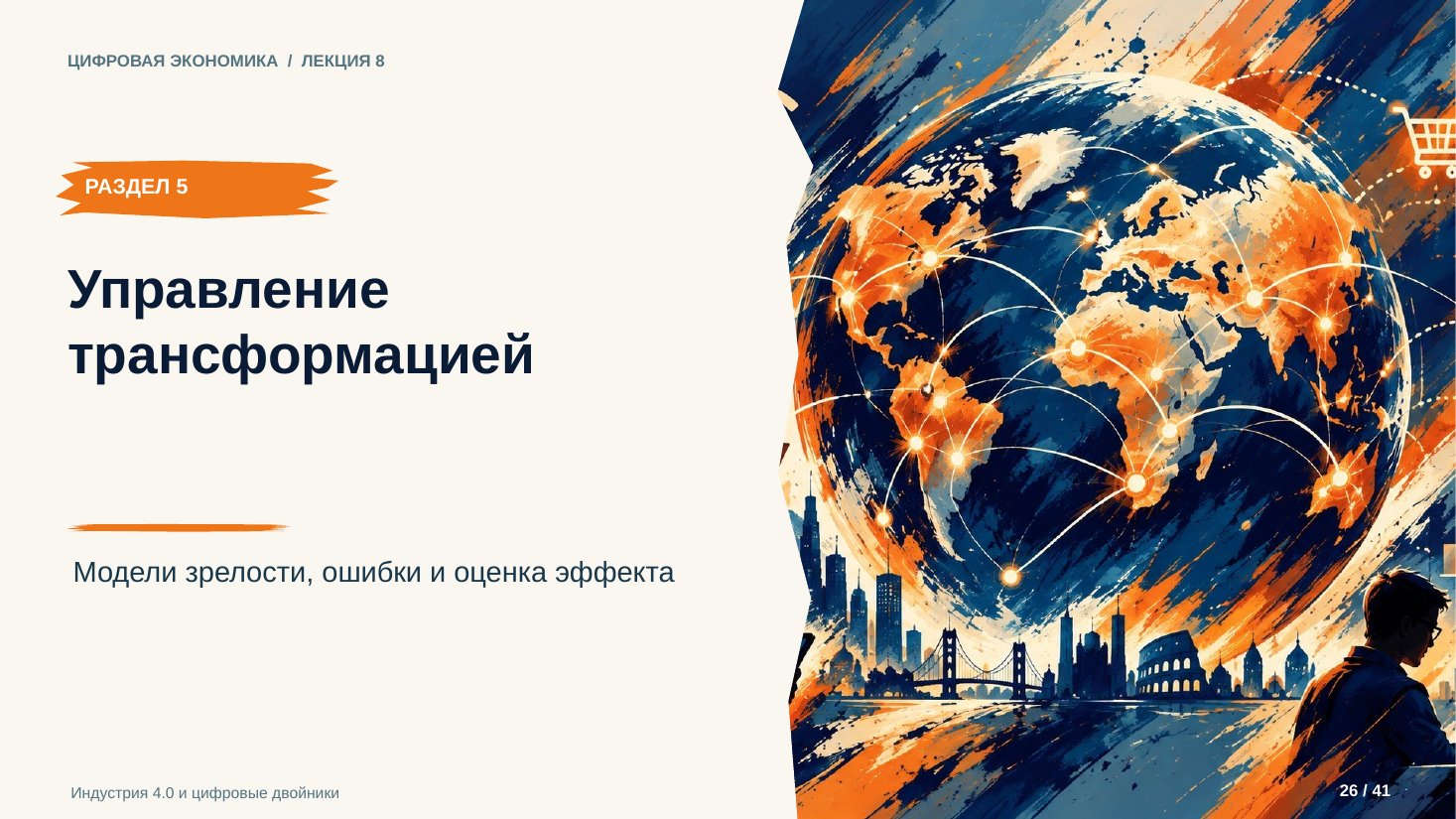 Слайд 26. Управление трансформацией