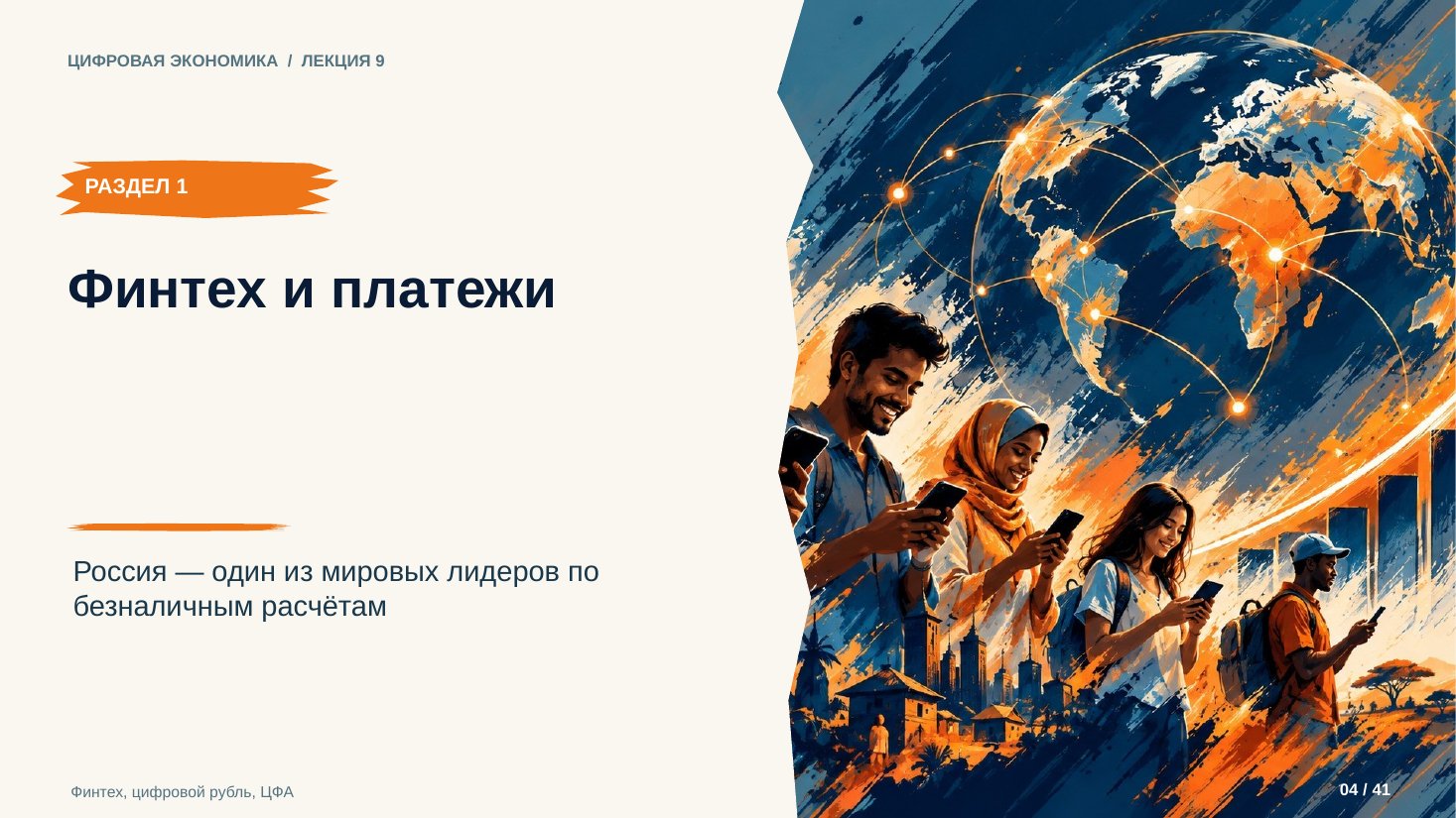 Слайд 4. Финтех и платежи