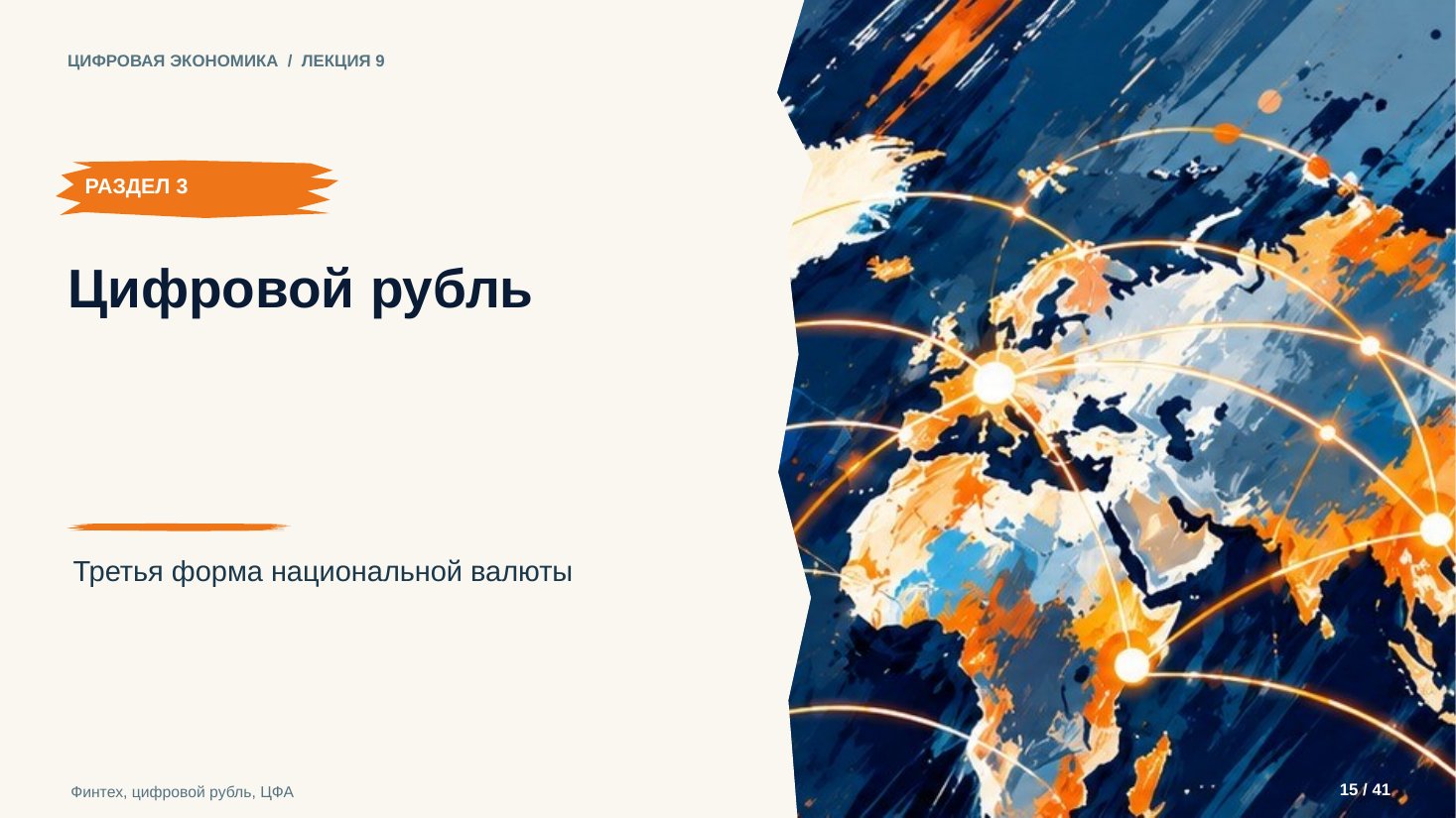 Слайд 15. Цифровой рубль