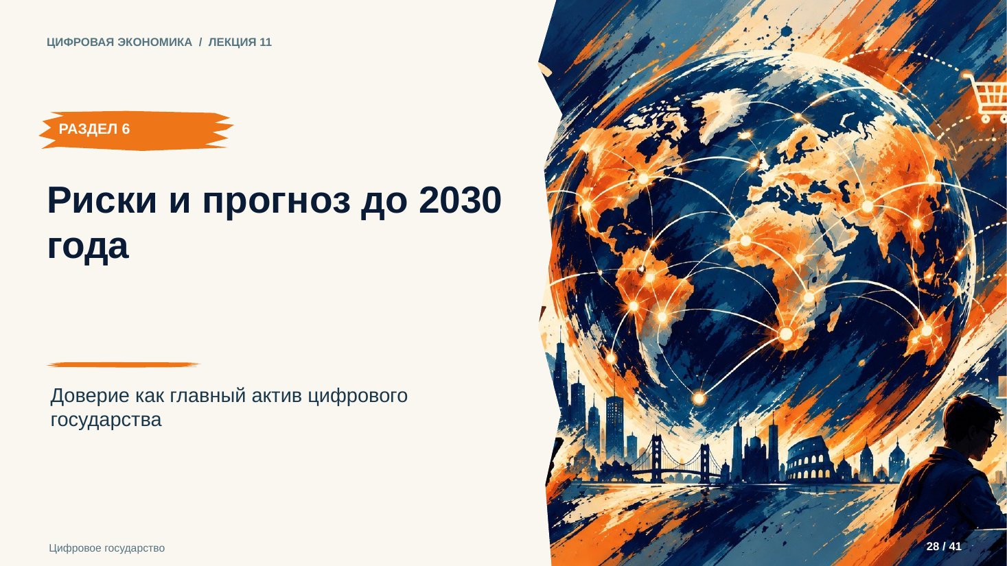 Слайд 28. Риски и прогноз до 2030 года