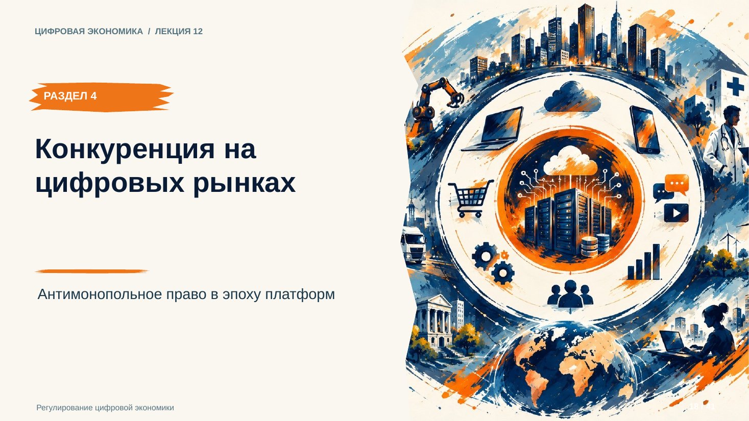 Слайд 18. Конкуренция на цифровых рынках