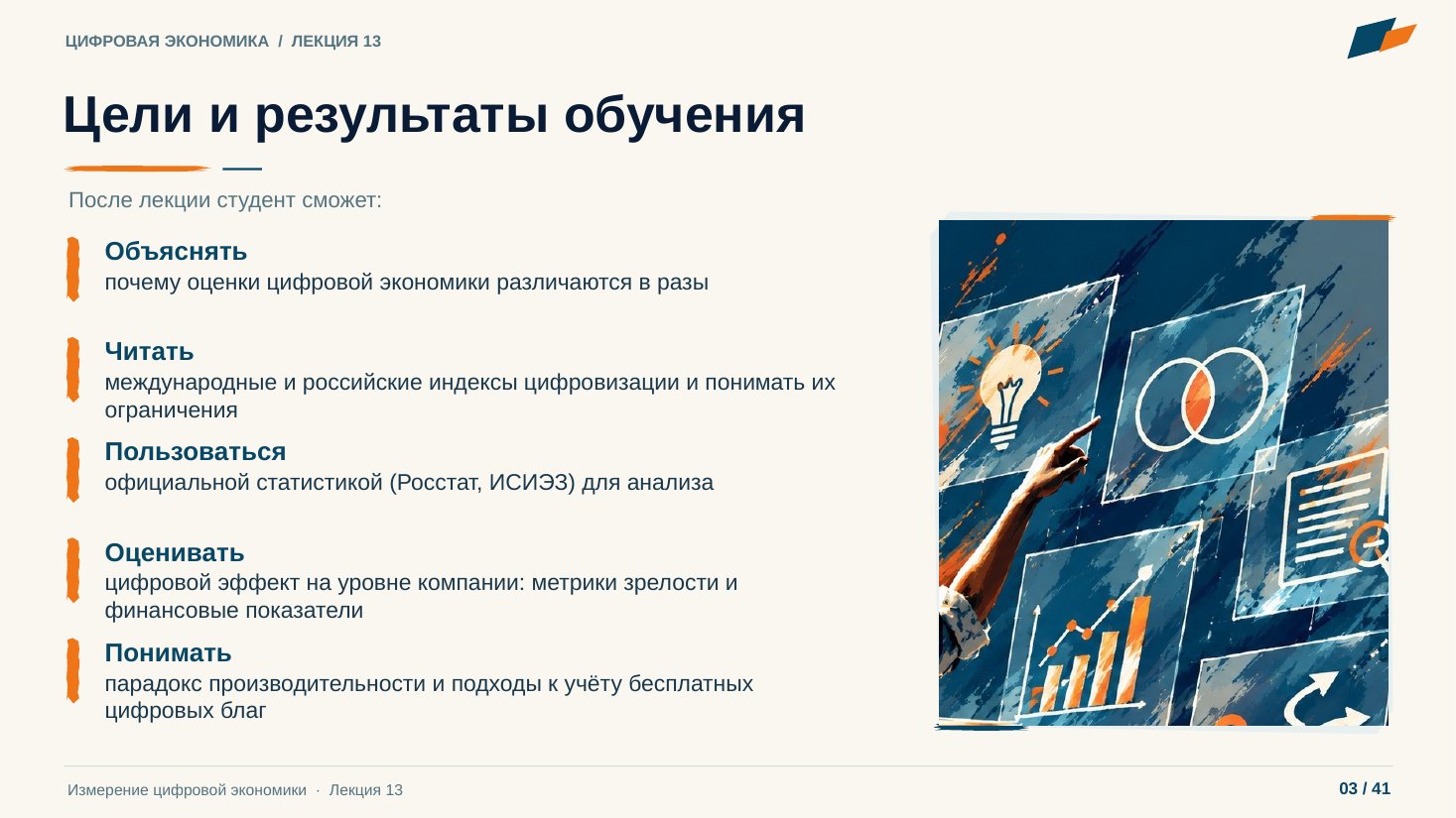 Слайд 3. Цели и результаты обучения
